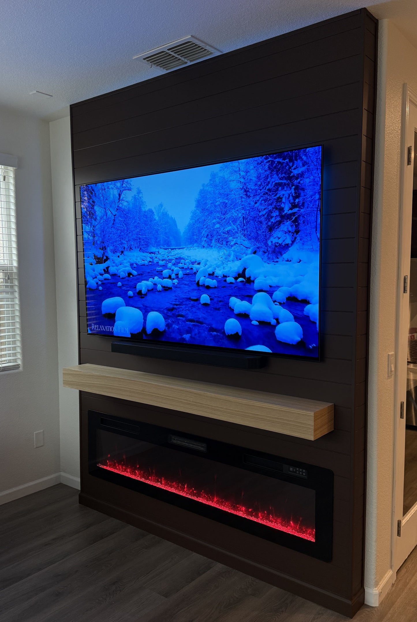 Luxury bespoke media wall for modern interiors