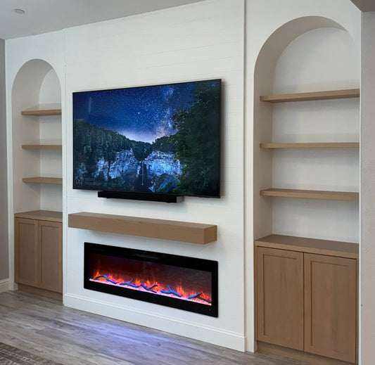 How long does it take to build a custom media wall