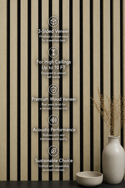 White Oak Acoustic panel
