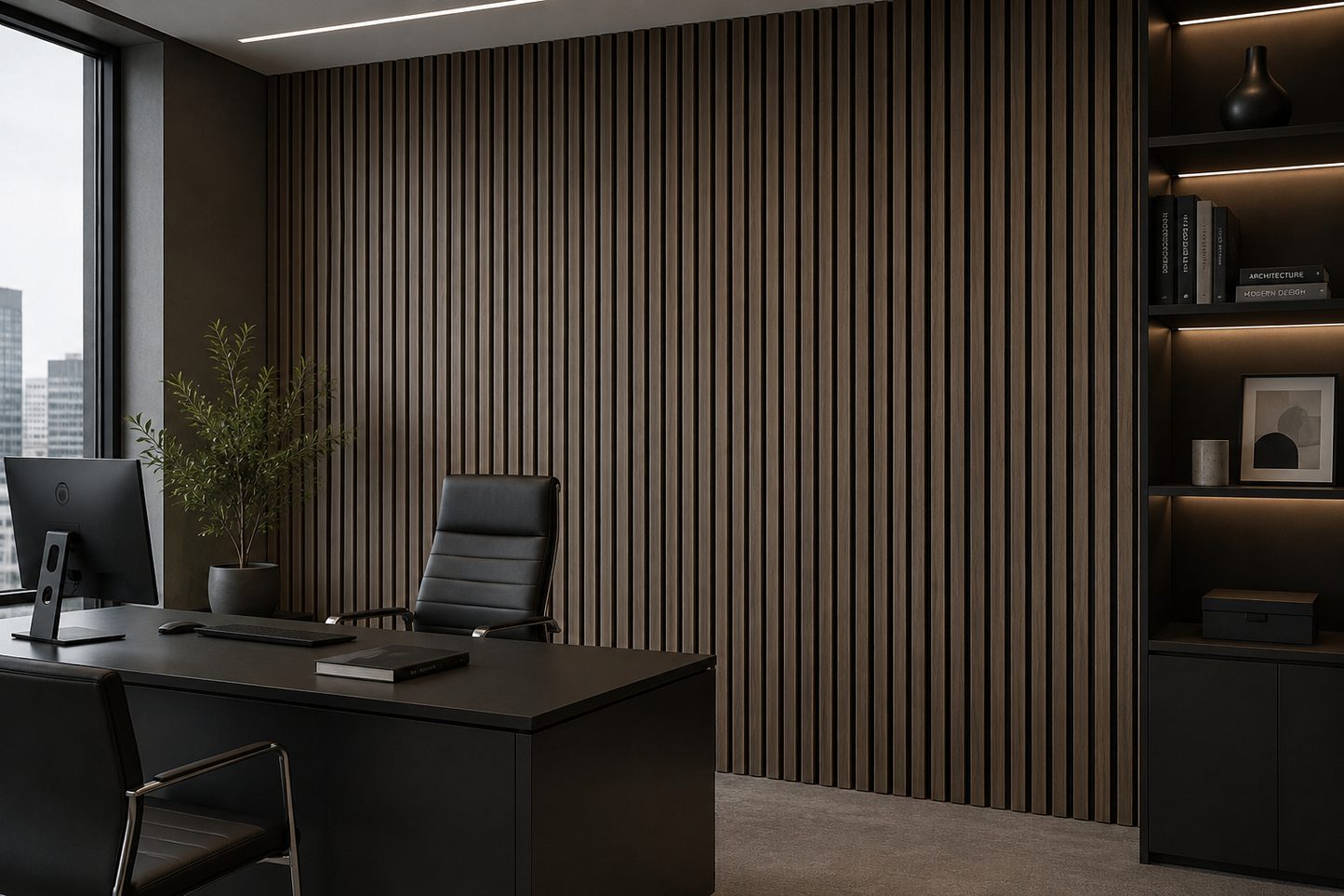 Walnut Acoustic panel