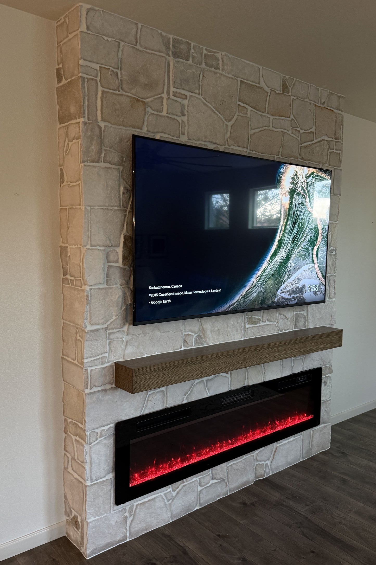 Bespoke TV wall design