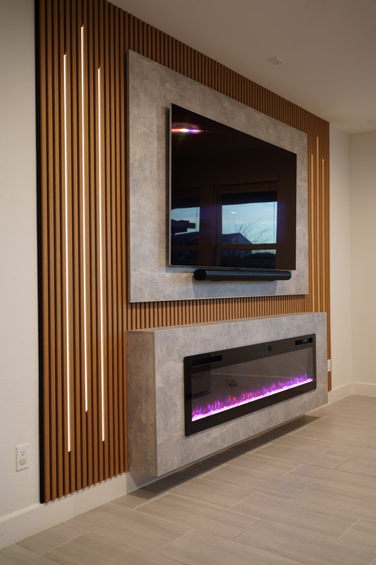 Fireplace center 122